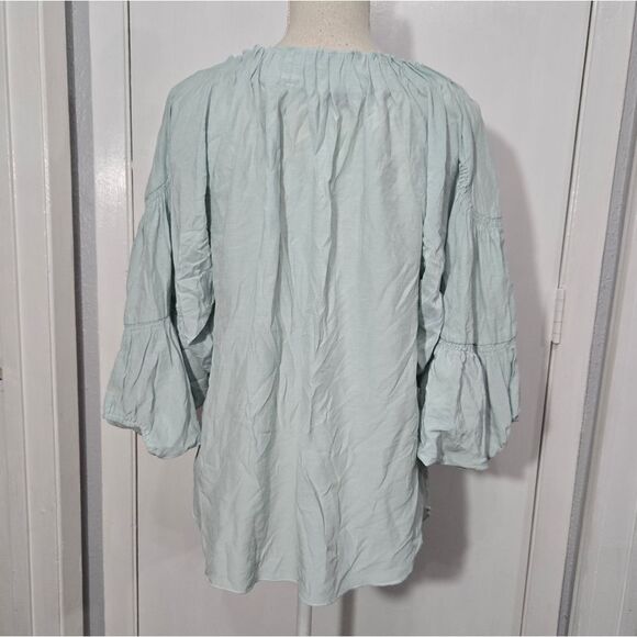 Neiman Marcus batwing blouse 3/4 sleeve size xs - Picture 4 of 8